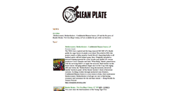 Desktop Screenshot of cleanplate.com